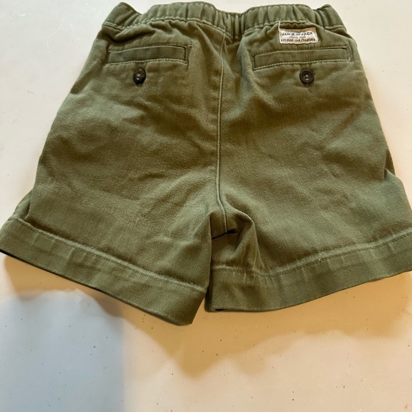 Janie and Jack Boys 3T shorts like new dark green - Picture 3 of 3